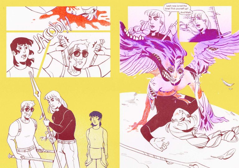 Taileater, chapter 2, spread 4