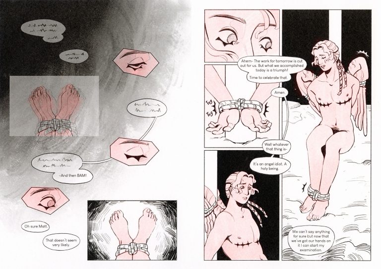 Taileater, chapter 2, spread 1