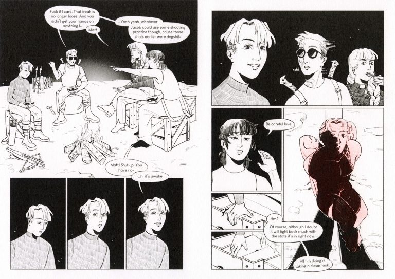 Taileater, chapter 2, spread 2